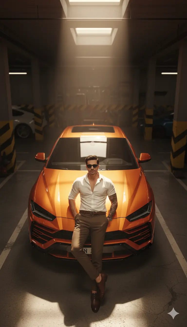 Lamborghini Urus Cinematic Portrait